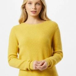 Top 10 🔥 TOM TAILOR Strickpullover Schwarz (15), Sand (21), Calm green melange, Grün (43) 😍