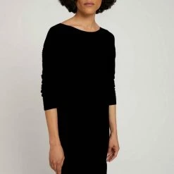 Bestpreis ⭐ TOM TAILOR Jerseykleid »Midi Strickkleid« Silver Grey Melange, Deep black, Gingerbread brown 🔔 -Tom Tailor Verkaufsgeschäft bb9a083f 2b19 5fea b749 af9ec16a2deb