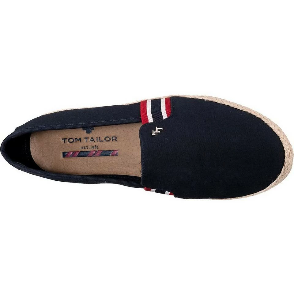 Brandneu 🔥 TOM TAILOR »Espadrilles« Espadrille Navy, Weiß-kombi, Dunkelblau 👍 5 Brandneu 🔥 TOM TAILOR »Espadrilles« Espadrille Navy, Weiß-kombi, Dunkelblau 👍 - Image 5