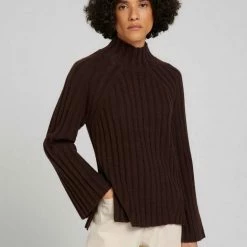Besorgen ❤️ TOM TAILOR Strickpullover mit Seitenschlitzen Olivgrün-meliert, Java dark brown melange, Beige-meliert 🎁 -Tom Tailor Verkaufsgeschäft bbff9090 ca58 5d70 a1dc f070980e3548
