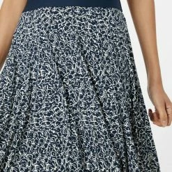 Aktion 🔥 TOM TAILOR A-Linien-Rock Pink big floral design, Blue offwhite minimal 😀 -Tom Tailor Verkaufsgeschäft bc090634 9113 5dd4 bc15 89874729216a