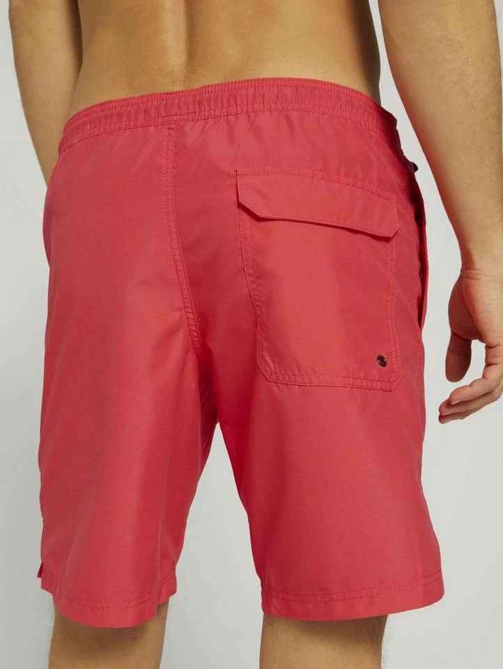 Am billigsten 🎉 TOM TAILOR Badeshorts »Badehose mit REPREVE« Mint green red palm design, Plain Red 🥰 4 Am billigsten 🎉 TOM TAILOR Badeshorts »Badehose mit REPREVE« Mint green red palm design, Plain Red 🥰 - Image 4