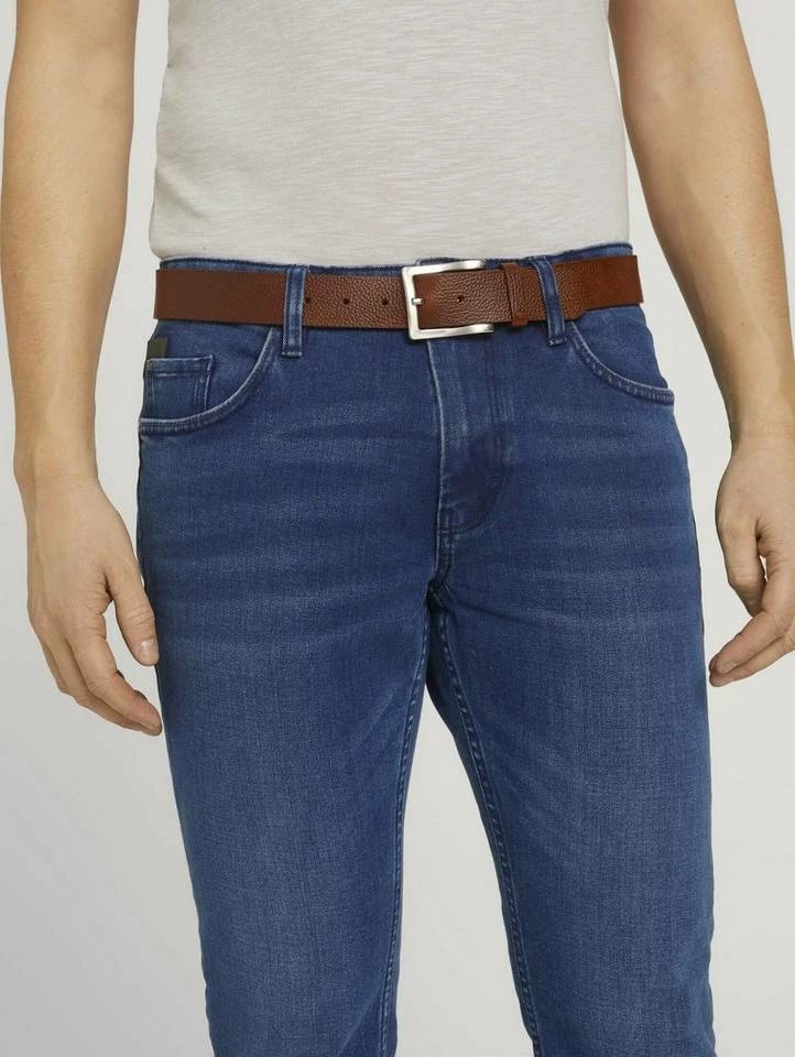 Neu 👏 TOM TAILOR Hüftgürtel »Ledergürtel mit Prägung « Black uni, Brown uni, Navy uni, Light brown uni 🌟 15 Neu 👏 TOM TAILOR Hüftgürtel »Ledergürtel mit Prägung « Black uni, Brown uni, Navy uni, Light brown uni 🌟 – Bild 15