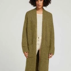 Billig 🔥 TOM TAILOR Strickjacke »Langer Cardigan in Melange Optik« Khaki olive melange, Cold beige melange 🥰 -Tom Tailor Verkaufsgeschäft bdbe11f4 f6ac 50dd 89e6 62a17275a52a