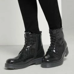 Billig 😀 TOM TAILOR »Kroko Schnürboots« Schnürboots ✨ 24 Billig 😀 TOM TAILOR »Kroko Schnürboots« Schnürboots ✨ -Tom Tailor Verkaufsgeschäft bdcf5cdb d11c 5a3c 89c3 2b22e69c1140