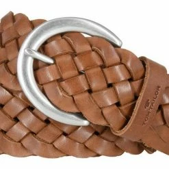 Coupon 💯 TOM TAILOR Ledergürtel »Tom Tailor Flechtgürtel "Lisa" Leder 40 mm Damengü« Schwarz, Cognac, Brown uni, Braun ✔️ -Tom Tailor Verkaufsgeschäft bddcd75e 077c 5afa b002 30fd9f3d9a95