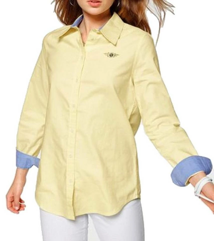 Neu 💯 TOM TAILOR Hemdbluse »TOM TAILOR POLO TEAM Oxford-Bluse farbenfrohe Damen Hemd-Bluse Tunika Gelb« ✨ 1 Neu 💯 TOM TAILOR Hemdbluse »TOM TAILOR POLO TEAM Oxford-Bluse farbenfrohe Damen Hemd-Bluse Tunika Gelb« ✨