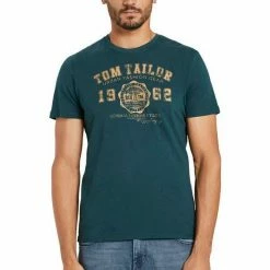 Top 10 ⌛ TOM TAILOR T-Shirt mit Logofrontprint Offwhite, Plain red, Sky captain blue white melange, Royalblau 🎁 73 Top 10 ⌛ TOM TAILOR T-Shirt mit Logofrontprint Offwhite, Plain red, Sky captain blue white melange, Royalblau 🎁 -Tom Tailor Verkaufsgeschäft be2122b4 586d 573a a129 193e1a3fd173