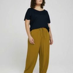 Schlussverkauf 🧨 TOM TAILOR MY TRUE ME T-Shirt »Plus - T-Shirt mit Ärmeldetail« California Umber, Sky Captain Blue 🛒 -Tom Tailor Verkaufsgeschäft be66d629 b2db 53ee bed5 2d9b2b7157cc