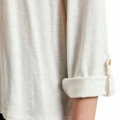 Budget 😀 TOM TAILOR 👚 Shirtjacke mit gerafften Ärmeln Whisper White, Goji Orange 🤩 -Tom Tailor Verkaufsgeschäft be6f8750 abe8 5e41 86a9 0dfc14e482fe