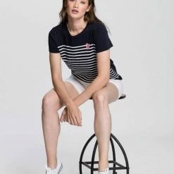 Großhandel 🌟 TOM TAILOR T-Shirt (Packung, 2-tlg., 2er-Pack) Marine | marine-gestreift, Wollweiß | pink-gestreift, Mittelblau | marine-gemustert 🧨 -Tom Tailor Verkaufsgeschäft be7813a5 e9e3 5bf6 a75b bd493a21bea1