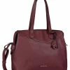 Schlussverkauf 😉 TOM TAILOR Shopper »CIELA«, in schlichter Optik Cognac, Dark blue, Wine 😀