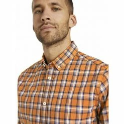 Bestes Angebot ✨ TOM TAILOR Langarmhemd Orange grindle, Off white blue 🎁 -Tom Tailor Verkaufsgeschäft c0a30359 7097 5c17 9265 e08917eef0ee