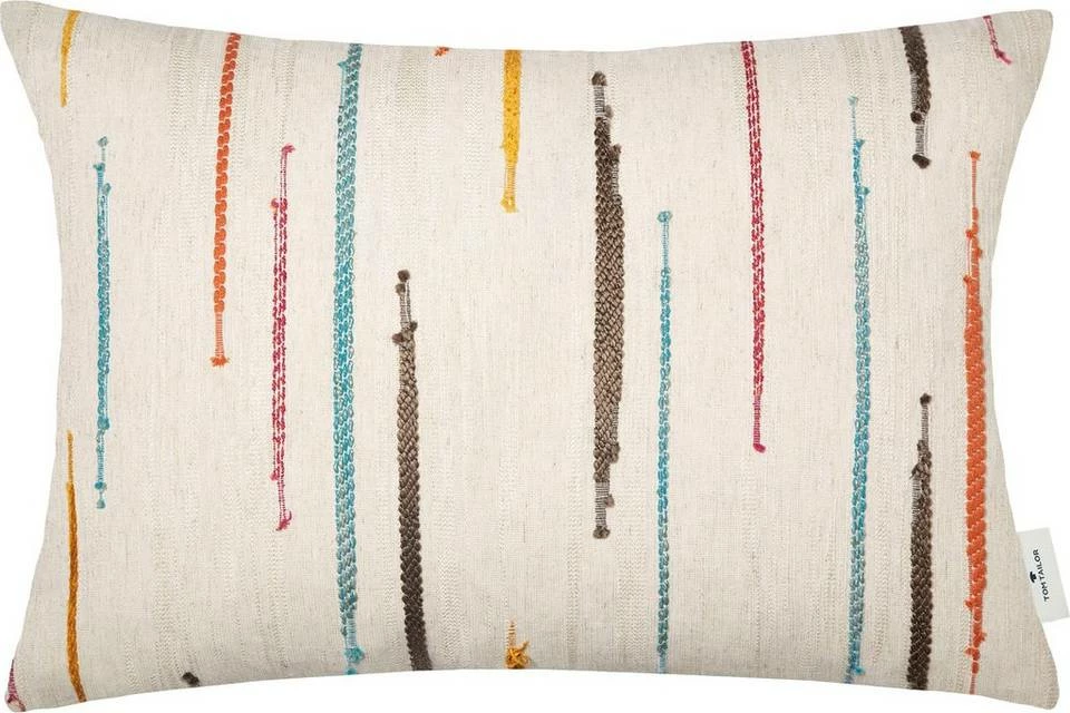 Bestpreis 😀 Kissenhülle »Threads«, TOM TAILOR (1 Stück), mit Knötchenoptik 🔔 1 Bestpreis 😀 Kissenhülle »Threads«, TOM TAILOR (1 Stück), mit Knötchenoptik 🔔