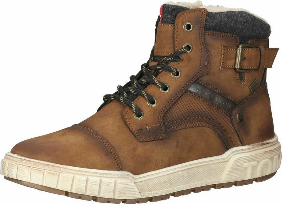 Großhandel 🎉 TOM TAILOR »Lederimitat« Schnürstiefelette 🤩 1 Großhandel 🎉 TOM TAILOR »Lederimitat« Schnürstiefelette 🤩