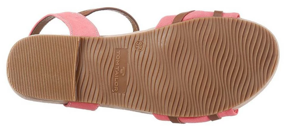 Großhandel ❤️ TOM TAILOR Riemchensandale im hübschen Materialmix Ocker, Koralle 😀 3 Großhandel ❤️ TOM TAILOR Riemchensandale im hübschen Materialmix Ocker, Koralle 😀 – Bild 3