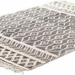 Bester Verkauf ✨ Teppich »Colored Macrame«, TOM TAILOR, rechteckig, Höhe 10 mm, reine Wolle, handgewebt, mit Fransen, Scandi Design, Wohnzimmer Blau, Natur, Rosa, Grau 🥰 -Tom Tailor Verkaufsgeschäft c26fb684 260f 5c84 bc72 dc3eed26db1d