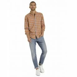 Bestes Angebot ✨ TOM TAILOR Langarmhemd Orange grindle, Off white blue 🎁 -Tom Tailor Verkaufsgeschäft c34099ae 4fac 5876 8691 61aa33f4890e