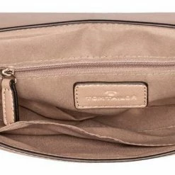 Bestes Angebot 💯 TOM TAILOR Umhängetasche »Flapbag Evy«, in halbrunder Form Schwarz, Taupe, Rot 🔔 -Tom Tailor Verkaufsgeschäft c402571f 2428 51c7 978e 9123536d3d16