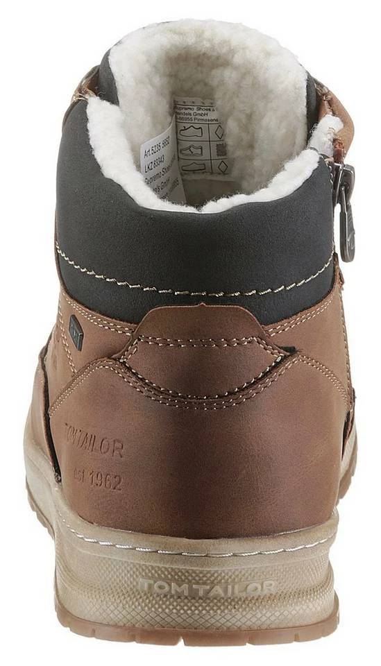 Bester Verkauf 🤩 TOM TAILOR Winterboots mit TEX-Membran Cognac, Schwarz 💯 2 Bester Verkauf 🤩 TOM TAILOR Winterboots mit TEX-Membran Cognac, Schwarz 💯 - Image 2