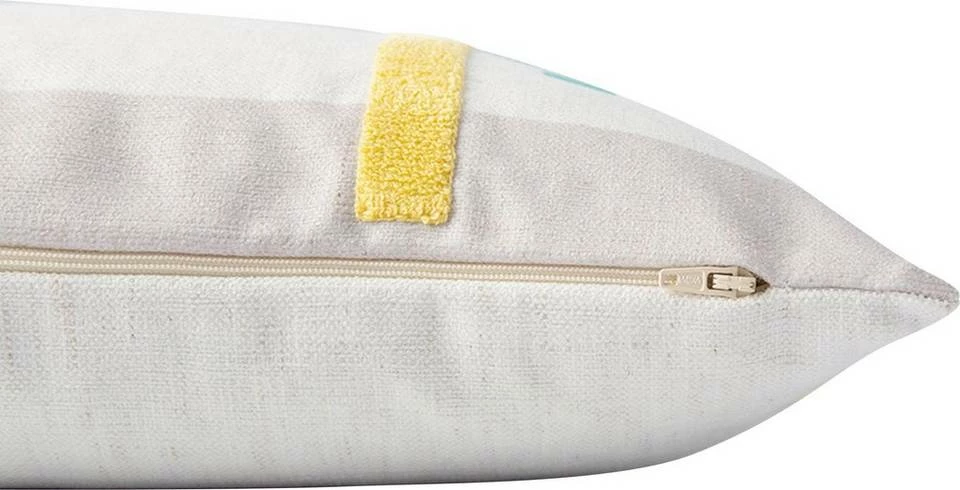 Schlussverkauf 🥰 Kissenhülle »Bricks«, TOM TAILOR (1 Stück), mit aufgesticktem Bouclé-Effektstreifen Blau-aqua-hellblau-azur, Marine-dunkelblau-bunt 🌟 3 Schlussverkauf 🥰 Kissenhülle »Bricks«, TOM TAILOR (1 Stück), mit aufgesticktem Bouclé-Effektstreifen Blau-aqua-hellblau-azur, Marine-dunkelblau-bunt 🌟 - Image 3