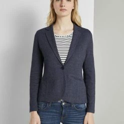 Auslauf 😉 TOM TAILOR Kurzblazer mit Wiener-Nähten Sky captain blue melange, Sky Captain Blue ❤️ 25 Auslauf 😉 TOM TAILOR Kurzblazer mit Wiener-Nähten Sky captain blue melange, Sky Captain Blue ❤️ -Tom Tailor Verkaufsgeschäft c54ff747 0161 5e84 a74d 893addd7ff63