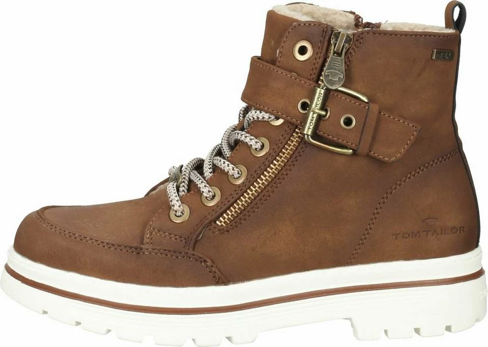 Budget ⭐ TOM TAILOR »Lederimitat« Schnürstiefelette 🧨 3 Budget ⭐ TOM TAILOR »Lederimitat« Schnürstiefelette 🧨 - Image 3