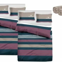 Bester Verkauf 😀 Bettwäsche »Carl«, TOM TAILOR, mit Gratis-Zugabe: Spannbettlaken Türkis-grau, Grün-grau, Taupe-beere, Rot-grau ⌛ -Tom Tailor Verkaufsgeschäft c68e72fa 25e3 5d3d 8e26 b28fb5e988be