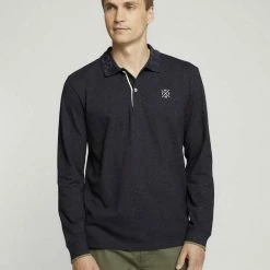 Großhandel 😉 TOM TAILOR Poloshirt »Polo Langarmshirt« Sky captain blue white melange, Oak Leaf Green 🔥 -Tom Tailor Verkaufsgeschäft c6ced4f4 7296 5d3d 8259 d3adff013727