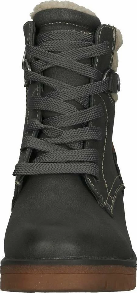 Bestes Angebot 🎉 TOM TAILOR »Lederimitat« Schnürstiefelette 🔥 5 Bestes Angebot 🎉 TOM TAILOR »Lederimitat« Schnürstiefelette 🔥 - Image 5