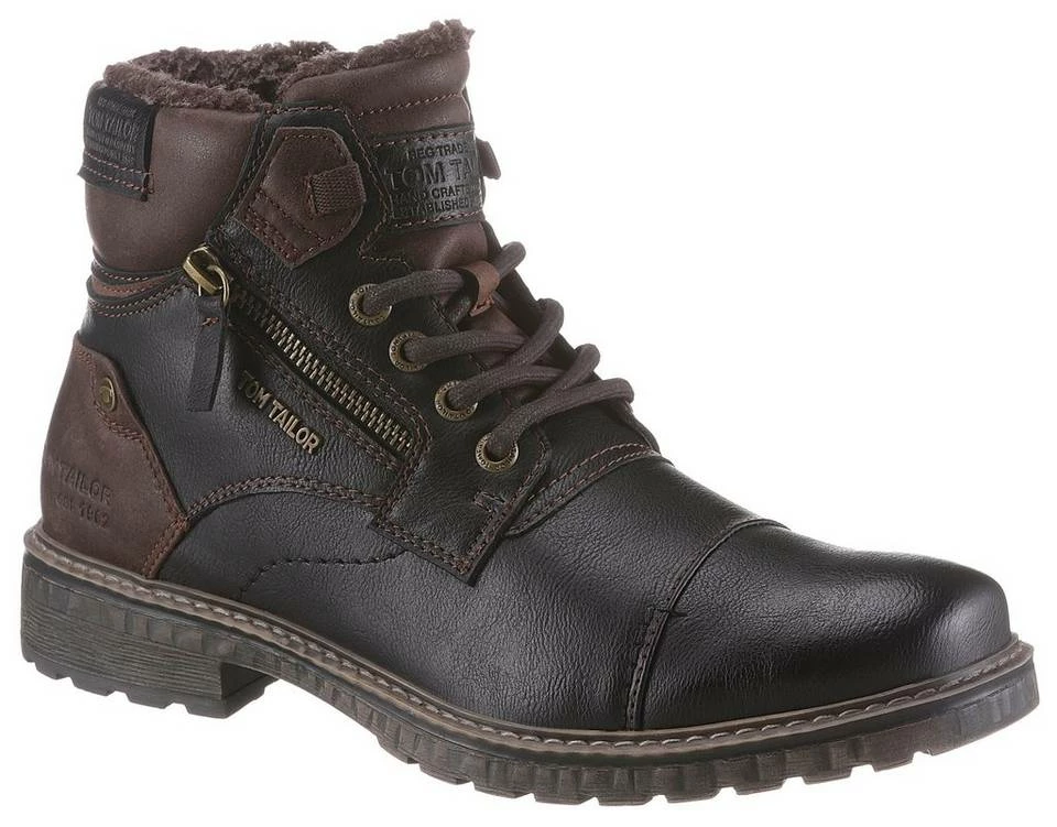 Großhandel 🧨 TOM TAILOR »Winterstiefeletten« Winterstiefelette Dunkelbraun, Grau, Schwarz-dunkelbraun 🎁 7 Großhandel 🧨 TOM TAILOR »Winterstiefeletten« Winterstiefelette Dunkelbraun, Grau, Schwarz-dunkelbraun 🎁 – Bild 7