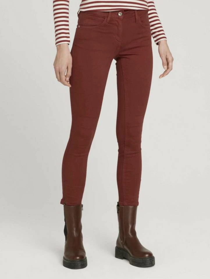 Coupon ⭐ TOM TAILOR Culotte »Alexa Skinny 👖 Jeans mit Reißverschlüssen« Sky Captain Blue, Dark maroon red, Smooth light sand ⭐ 19 Coupon ⭐ TOM TAILOR Culotte »Alexa Skinny 👖 Jeans mit Reißverschlüssen« Sky Captain Blue, Dark maroon red, Smooth light sand ⭐ - Image 19