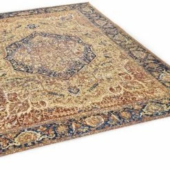 Aktion 💯 Teppich »Funky Outdoor Orient One«, TOM TAILOR, rechteckig, Höhe 5 mm, Flachgewebe, Orient-Optik, In- und Outdoor geeignet, Wohnzimmer Grün, Goldfarben 🤩 -Tom Tailor Verkaufsgeschäft c968cc25 7676 58b6 80b0 cb2b2fd69355