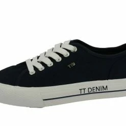 Besorgen 🛒 TOM TAILOR Denim »schlichter 👟 Sneaker« 👟 Sneaker Weiß, White, Navy, Blue 👍 -Tom Tailor Verkaufsgeschäft c9ba5f36 a893 5893 8475 00c60827cdae