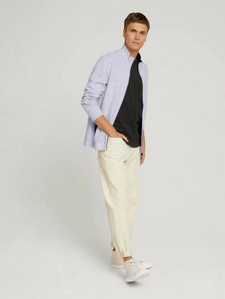 Top 10 🤩 TOM TAILOR Sweatjacke »Sweatjacke mit Stehkragen« Light Stone Grey Melange, Decadent Bordeaux, Black ⭐ 3 Top 10 🤩 TOM TAILOR Sweatjacke »Sweatjacke mit Stehkragen« Light Stone Grey Melange, Decadent Bordeaux, Black ⭐ - Image 3