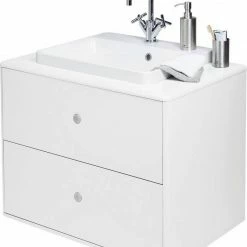 Bester Verkauf ❤️ TOM TAILOR Waschtisch »COLOR BATH«, mit integriertem Mineralgussbecken, Breite 80 cm Anthracite, Petrol, Dove, Brilliant white ⭐