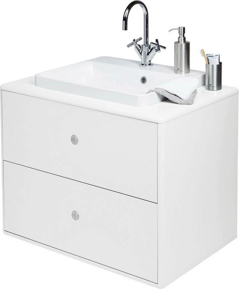 Bester Verkauf ❤️ TOM TAILOR Waschtisch »COLOR BATH«, mit integriertem Mineralgussbecken, Breite 80 cm Anthracite, Petrol, Dove, Brilliant white ⭐ 1 Bester Verkauf ❤️ TOM TAILOR Waschtisch »COLOR BATH«, mit integriertem Mineralgussbecken, Breite 80 cm Anthracite, Petrol, Dove, Brilliant white ⭐