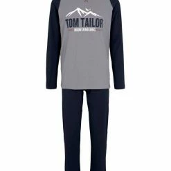 Bestes Angebot 🎁 TOM TAILOR Pyjama »Langes Pyjama Set mit Print« ❤️ -Tom Tailor Verkaufsgeschäft cab8819f be5c 5044 b006 30d77f15396c