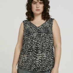 Brandneu ❤️ TOM TAILOR MY TRUE ME T-Shirt »Plus - Gemustertes 👚 Shirt mit LENZING(TM) ECOVERO(TM)« 👏 23 Brandneu ❤️ TOM TAILOR MY TRUE ME T-Shirt »Plus - Gemustertes 👚 Shirt mit LENZING(TM) ECOVERO(TM)« 👏 -Tom Tailor Verkaufsgeschäft cafbdf7e f44d 57d6 868c 573b7b7a1ca0