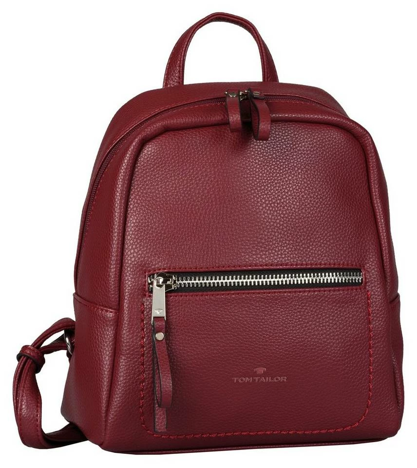 Am billigsten 🥰 TOM TAILOR Cityrucksack »TINNA«, mit praktischem Reißverschluss-Rückfach Khaki, Red, Rot, Black 🎁 8 Am billigsten 🥰 TOM TAILOR Cityrucksack »TINNA«, mit praktischem Reißverschluss-Rückfach Khaki, Red, Rot, Black 🎁 - Image 8