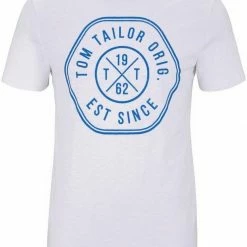 Rabatt 🔥 TOM TAILOR Rundhalsshirt mit großem Logoprint Dunkelgrau, Sky Captain Blue, Royalblau, Weiß 🌟 -Tom Tailor Verkaufsgeschäft cb7fe915 c52b 58c0 9b5d c4be6a328bd7