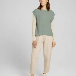 Am billigsten ⭐ TOM TAILOR Strickpullover »Pullunder mit Seitenschlitzen« Cold beige melange, Oyster grey melange, Soft greyish green melange, Deep black ✔️ -Tom Tailor Verkaufsgeschäft cc0fa700 36a1 5cd8 b29c 222429d6a895