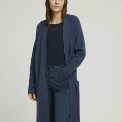 Besorgen 💯 TOM TAILOR Cardigan mit Schalkragen Dark maroon red melange, Hellbeige-meliert, Dunkelblau, Dark denim blue melange 🔔 -Tom Tailor Verkaufsgeschäft cc277375 26eb 5e01 a409 767005aa7b03