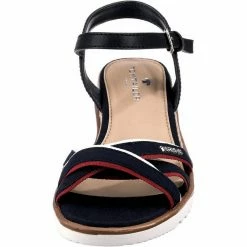 Am billigsten 🎉 TOM TAILOR »Keilsandaletten« Keilsandalette Dunkelblau, Offwhite 🥰 -Tom Tailor Verkaufsgeschäft ccb3c8fb 6469 529e b906 9000103476b4