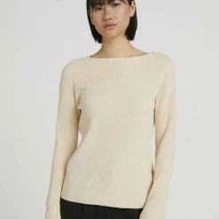 Budget 🥰 TOM TAILOR Rundhalspullover mit Bio-Baumwolle Pink, Smooth light sand, Dark sepia, Karamell-uni 😀 -Tom Tailor Verkaufsgeschäft ccba456f d539 50b7 b698 52ef99d60c1b