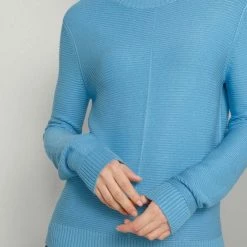Besorgen 🥰 TOM TAILOR Strickpullover »Strickpullover mit Ottoman Struktur« Clear Light Blue, Sky Captain Blue, Comfort grey melange, Strong peach tone 🤩 -Tom Tailor Verkaufsgeschäft ccdf7079 3e2b 50ba 9643 3ab6985ebd8b