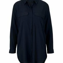 Aktion 😍 TOM TAILOR Langarmbluse »Lange Hemdbluse« Dark maroon red, Sky Captain Blue 👍 -Tom Tailor Verkaufsgeschäft ccf1fc0d f640 59ce 96c7 aa50ee15d3f2