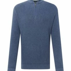 Coupon ❤️ TOM TAILOR Strickpullover »strukturierter Pullover« Sky Captain Blue, Black Grey Melange, Vintage indigo blue melange 🧨 -Tom Tailor Verkaufsgeschäft cd4e84a5 73d3 546f 9039 a203553f14ec