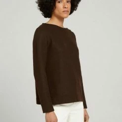 Bestes Angebot 💯 TOM TAILOR Sweatshirt »Ripp Sweatshirt mit Knopfleiste« Java dark brown melange, Oyster grey melange, Khaki olive melange 🛒 -Tom Tailor Verkaufsgeschäft cd95b4f1 cd08 54c8 b231 d86e10a1fa5c