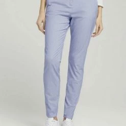 Am billigsten ✔️ TOM TAILOR Culotte »Chino Slim Hose mit Bio-Baumwolle« Sky Captain Blue, Blue stripe pants 🌟 -Tom Tailor Verkaufsgeschäft cdf365c8 7d60 5d2d 9467 0b59efaac9ba